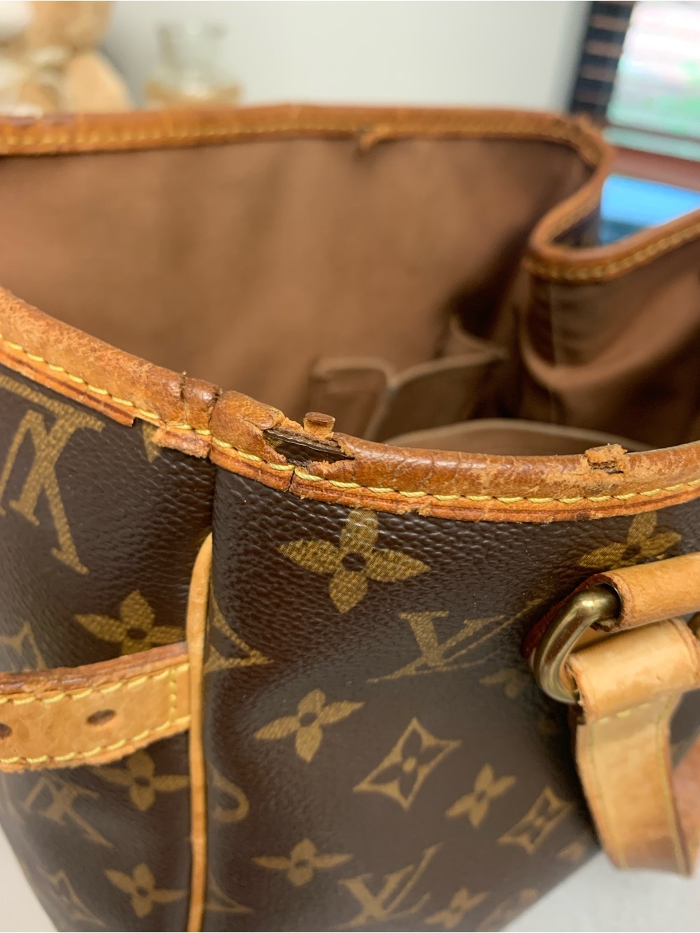 Louis Vuitton Brown Batignolles Vertical MI0056 - Picture 7 of 9